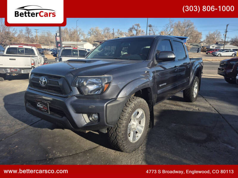 2012 Toyota Tacoma for sale at Better Cars in Englewood CO