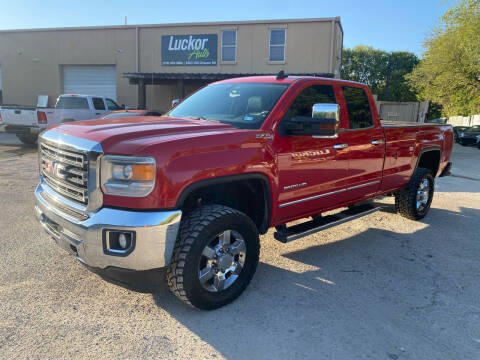 2015 GMC Sierra 2500HD for sale at LUCKOR AUTO in San Antonio TX