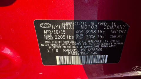 2016 Hyundai Elantra GT