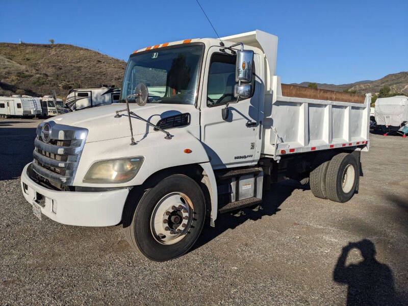 2016 Hino 268 16 Ft  Dump Truck