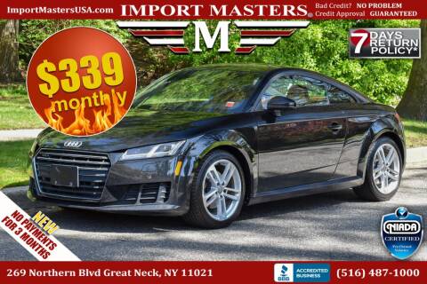 2016 Audi TT for sale at Import Masters in Great Neck NY