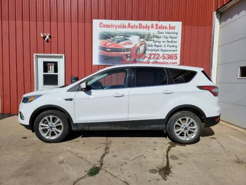 2017 Ford Escape for sale at Countryside Auto Body & Sales, Inc in Gary SD