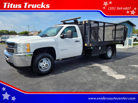 2014 Chevrolet Silverado 3500HD CC for sale at Titus Trucks in Titusville FL