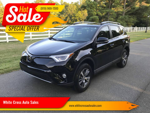 2017 Toyota RAV4 for sale at White Cross Auto Sales in Chapel Hill NC