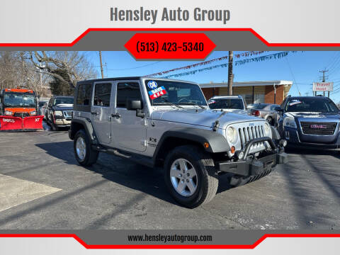 2008 Jeep Wrangler Unlimited for sale at Hensley Auto Group in Middletown OH