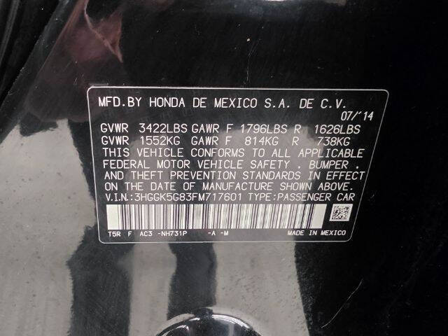 2015 Honda Fit EX