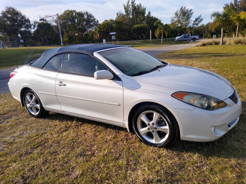 2006 Toyota Camry Solara for sale at Noble Auto Sales in Englewood FL