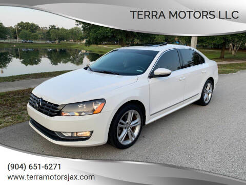 2012 Volkswagen Passat for sale at Terra Motors LLC in Jacksonville FL