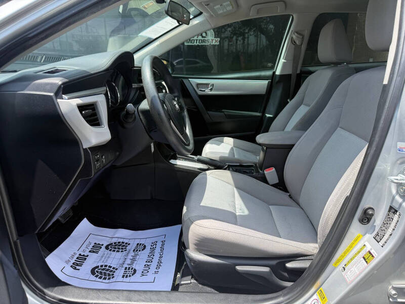 2016 Toyota Corolla LE