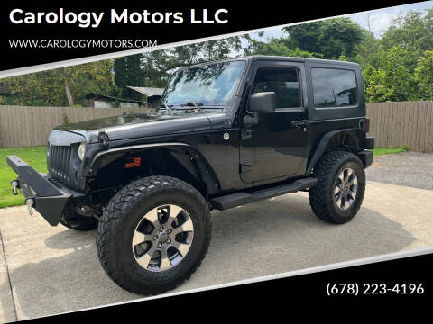 2007 Jeep Wrangler for sale at Carology Motors LLC in Marietta GA