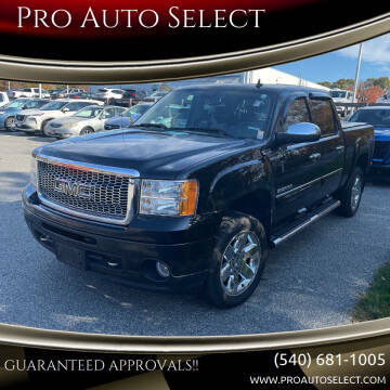 2013 GMC Sierra 1500 for sale at Pro Auto Select in Fredericksburg VA