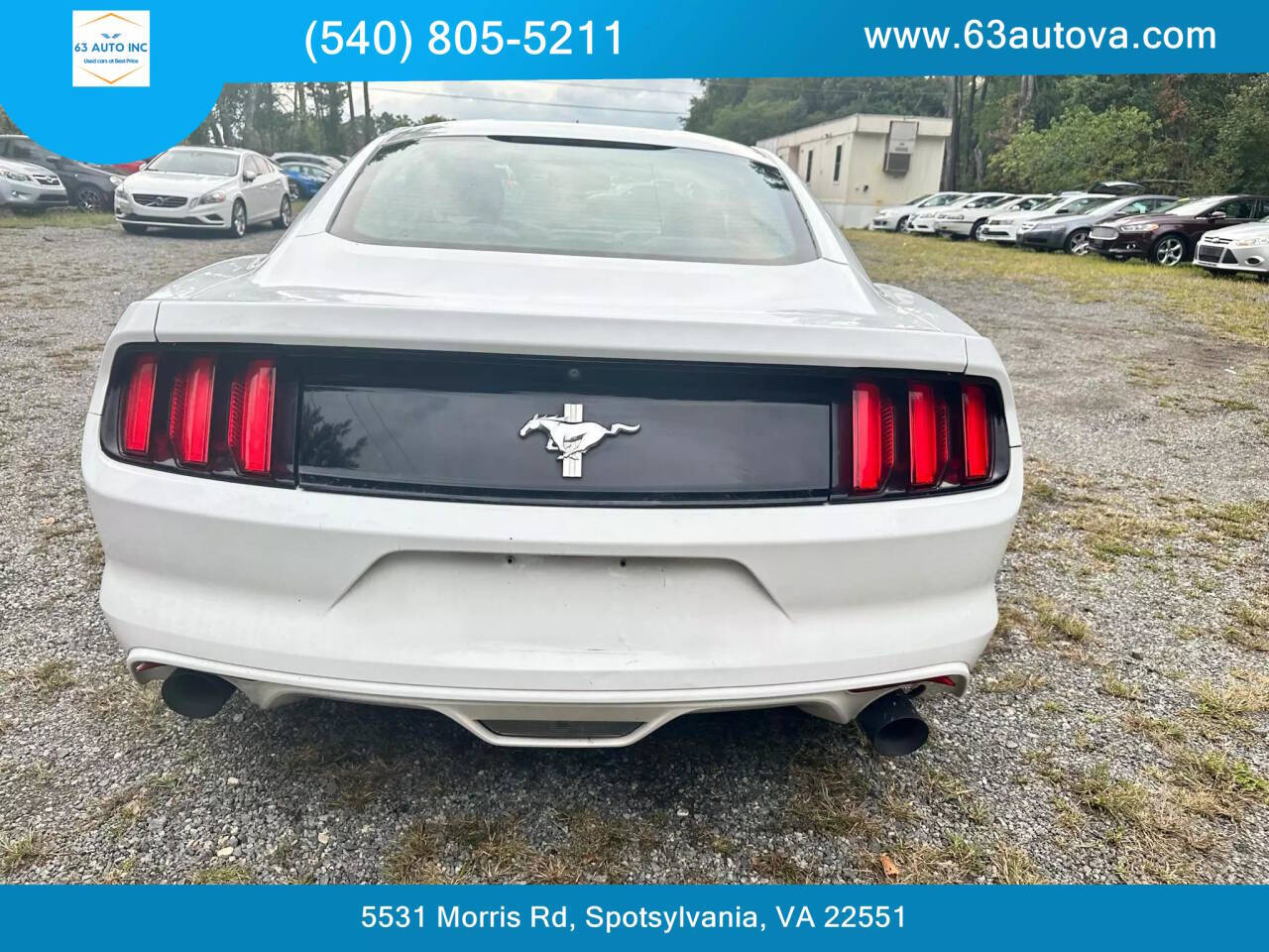 2016 Ford Mustang for sale at 63 Auto Inc in Spotsylvania, VA