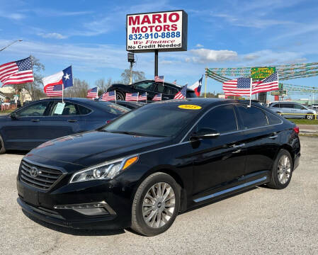 2015 Hyundai Sonata for sale at Mario Motors in South Houston TX