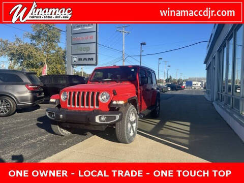 2020 Jeep Wrangler Unlimited for sale at Jim Dobson Ford in Winamac IN