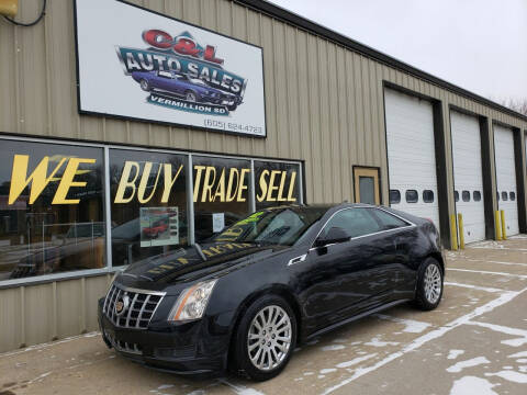 2012 Cadillac CTS for sale at C&L Auto Sales in Vermillion SD