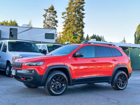 2021 Jeep Cherokee for sale at Beaverton Auto Wholesale LLC in Hillsboro OR