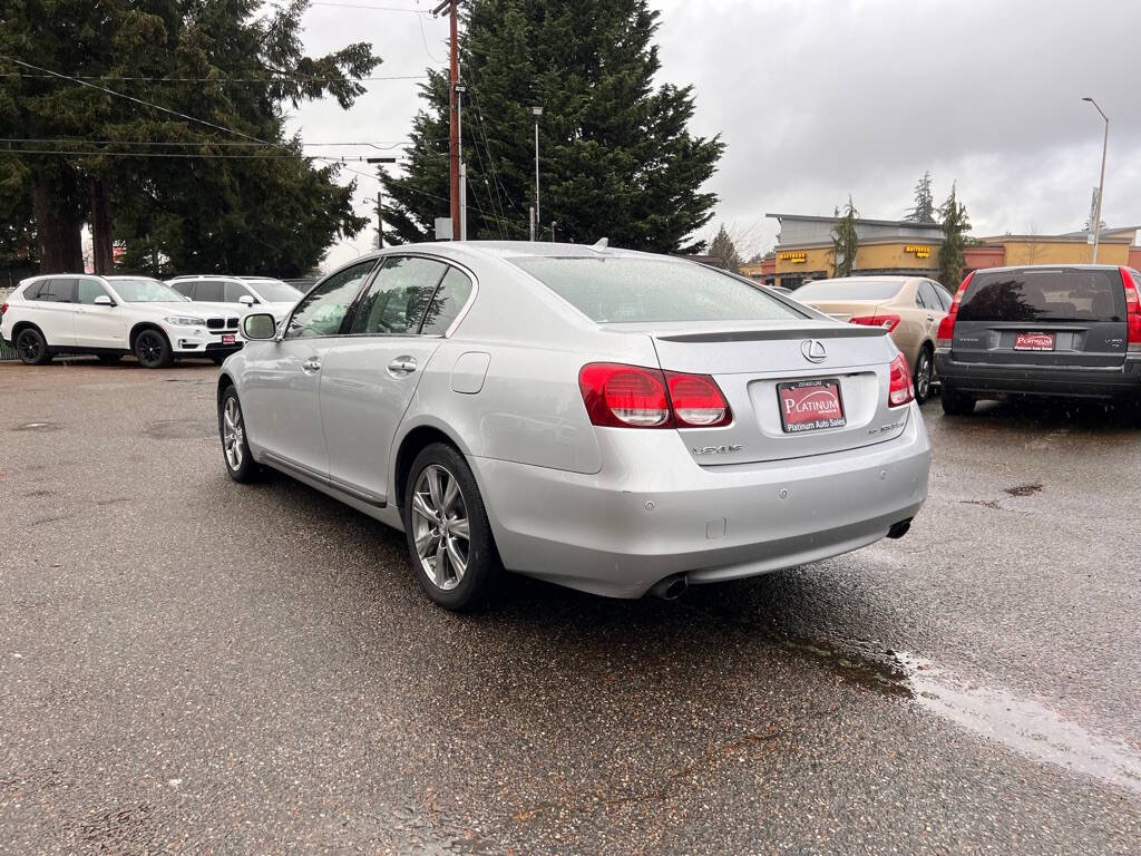 2008 Lexus GS 350 for sale at PLATINUM AUTO SALES INC in Lacey, WA