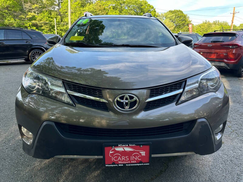 Used 2014 Toyota RAV4 XLE with VIN 2T3RFREV4EW157337 for sale in Westport, MA