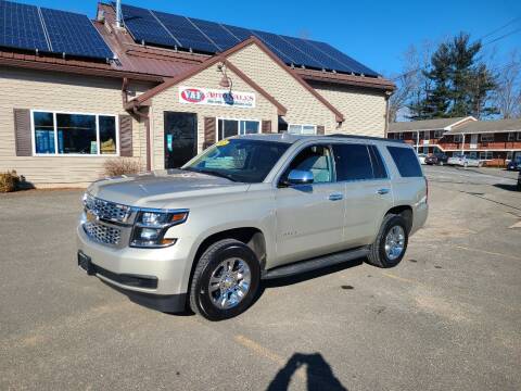 2015 Chevrolet Tahoe for sale at V & F Auto Sales in Agawam MA