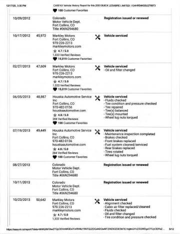 2003 Buick LeSabre Limited