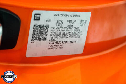 2021 Chevrolet Corvette Stingray