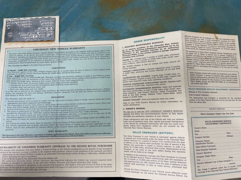 1970 Chevrolet Chevelle