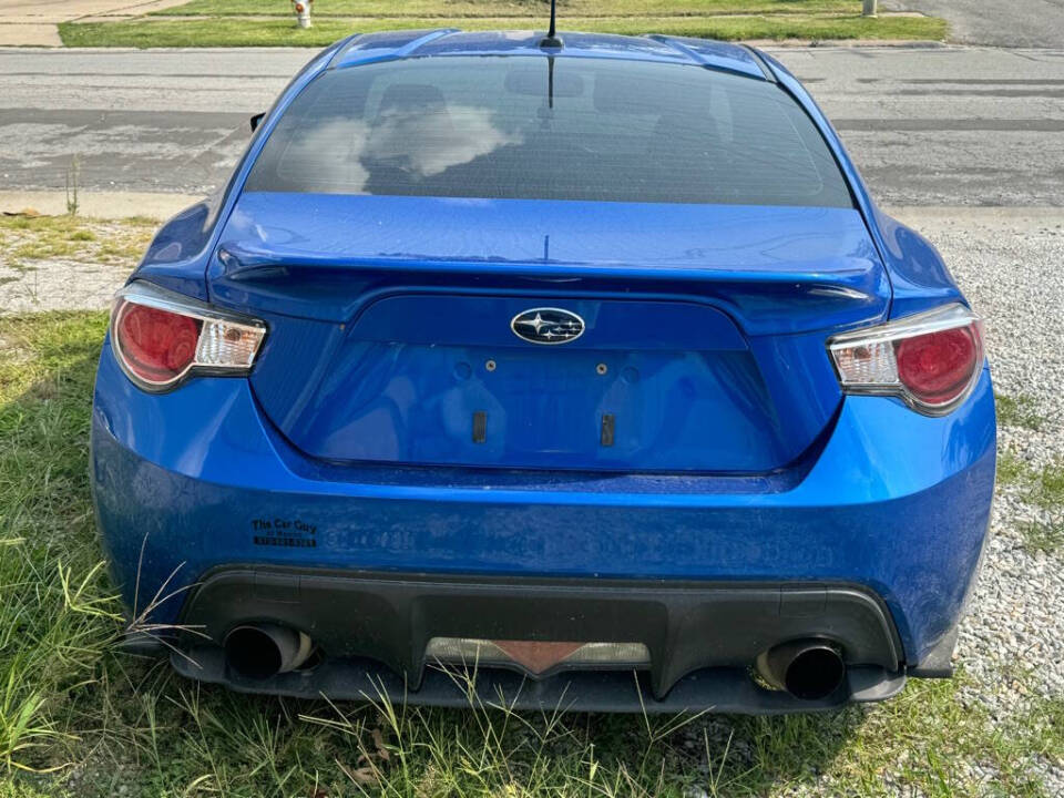 2013 Subaru BRZ for sale at THE CAR GUY OF MEXICO LLC in Mexico, MO