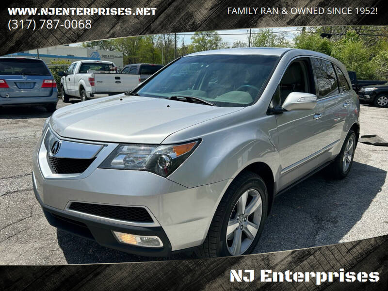 2012 Acura MDX for sale at NJ Enterprizes LLC in Indianapolis IN