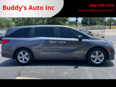 2019 Honda Odyssey for sale at Buddy's Auto Inc 1 in Pendleton SC