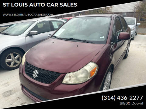 2008 Suzuki SX4 for sale at ST LOUIS AUTO CAR SALES in Saint Louis MO