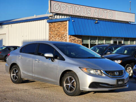 2015 Honda Civic for sale at Optimus Auto in Omaha NE