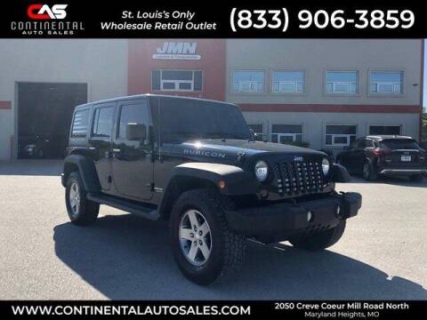 2012 Jeep Wrangler Unlimited for sale at Fenton Auto Sales in Maryland Heights MO