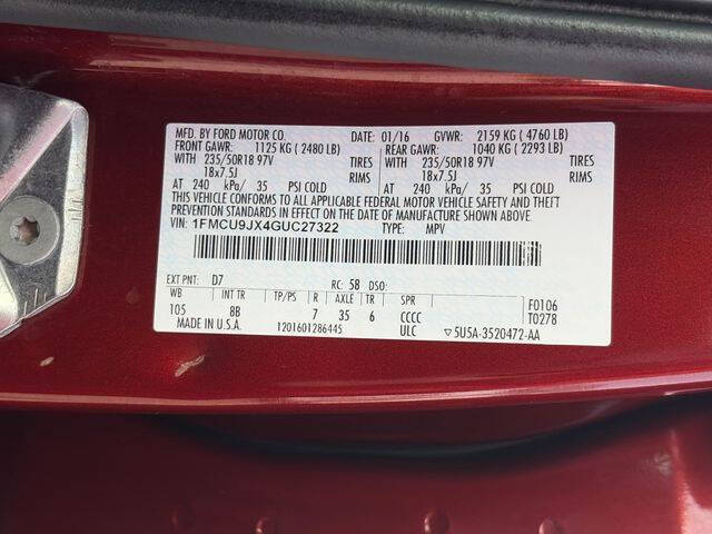 2016 Ford Escape Titanium