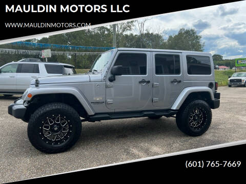 2015 Jeep Wrangler Unlimited for sale at MAULDIN MOTORS LLC in Sumrall MS