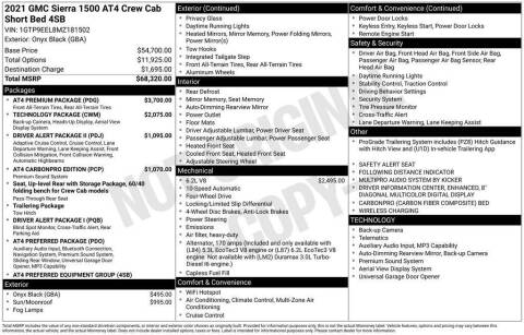 2021 GMC Sierra 1500