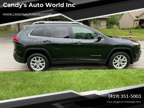 2015 Jeep Cherokee for sale at Candy's Auto World Inc in Toledo OH