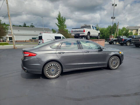 2017 Ford Fusion for sale at R C Motors in Lunenburg MA
