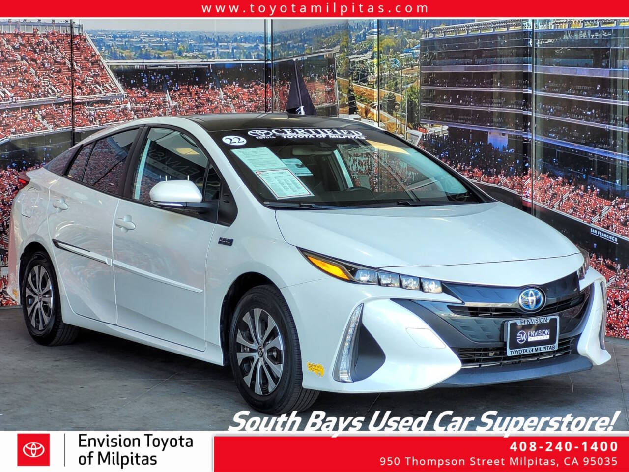 2022 Toyota Prius Prime for sale at Envision Toyota of Milpitas in Milpitas, CA