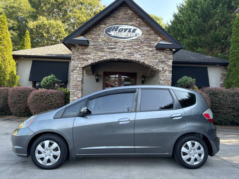 2012 Honda Fit for sale at Hoyle Auto Sales in Taylorsville NC