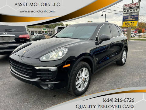 2016 Porsche Cayenne for sale at ASSET MOTORS LLC in Westerville OH