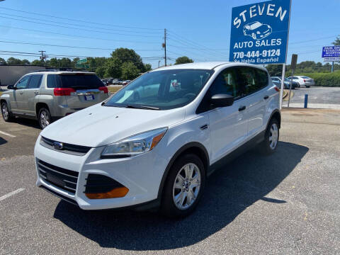 2013 Ford Escape for sale at Steven Auto Sales in Marietta GA