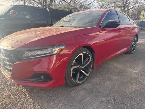 2021 Honda Accord for sale at Nissan de Muskogee in Muskogee OK