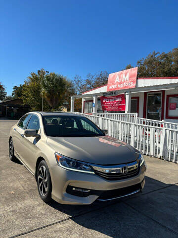 2016 Honda Accord for sale at Apex Motors in Baytown TX