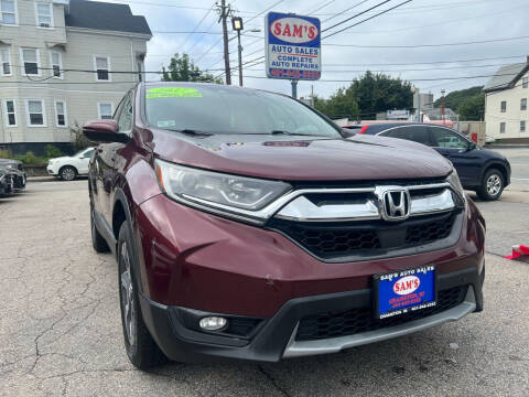 2017 Honda CR-V for sale at Sam's Auto Sales in Cranston RI