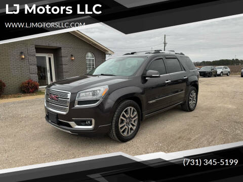 2014 GMC Acadia for sale at LJ Motors LLC in Three Way TN