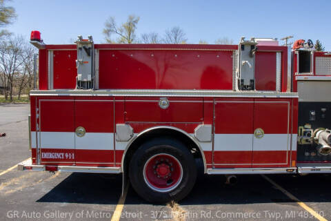 2001 Hendrickson Firetruck