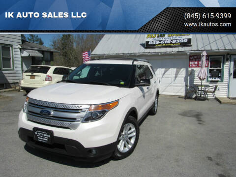 2013 Ford Explorer for sale at IK AUTO SALES LLC in Goshen NY