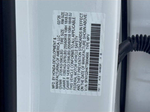2026 Honda Pilot EX-L