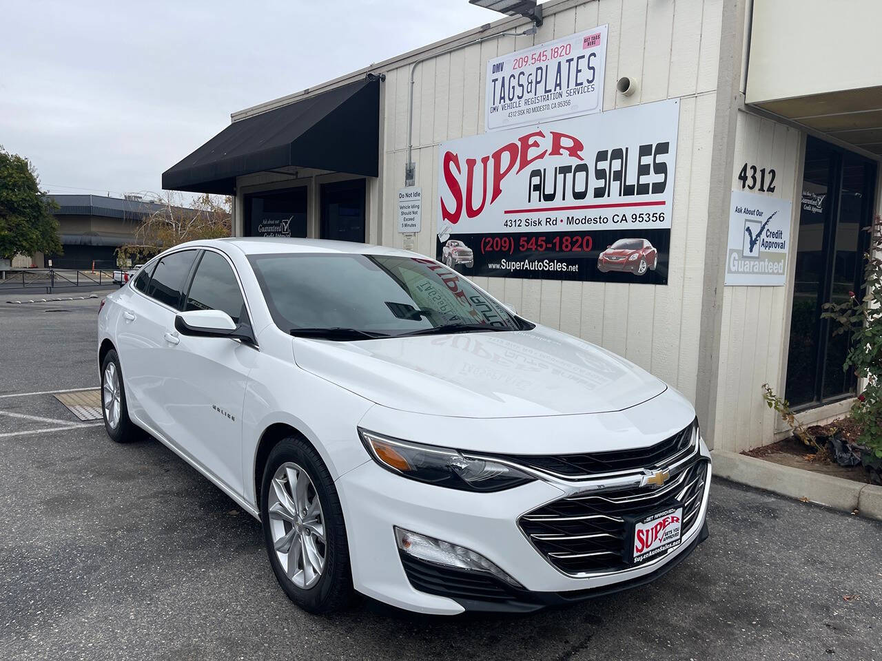 2020 Chevrolet Malibu for sale at Super Auto Sales Modesto in Modesto, CA