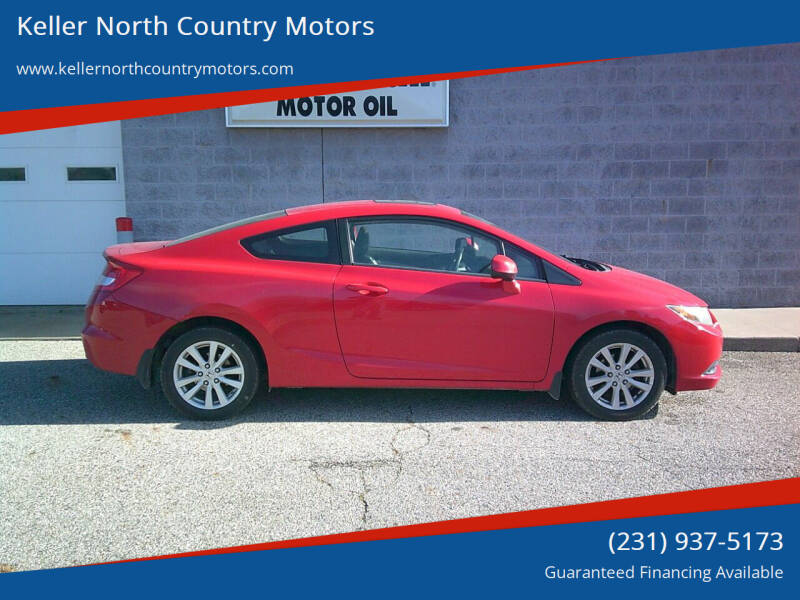 2012 Honda Civic for sale at Keller North Country Motors in Howard City MI